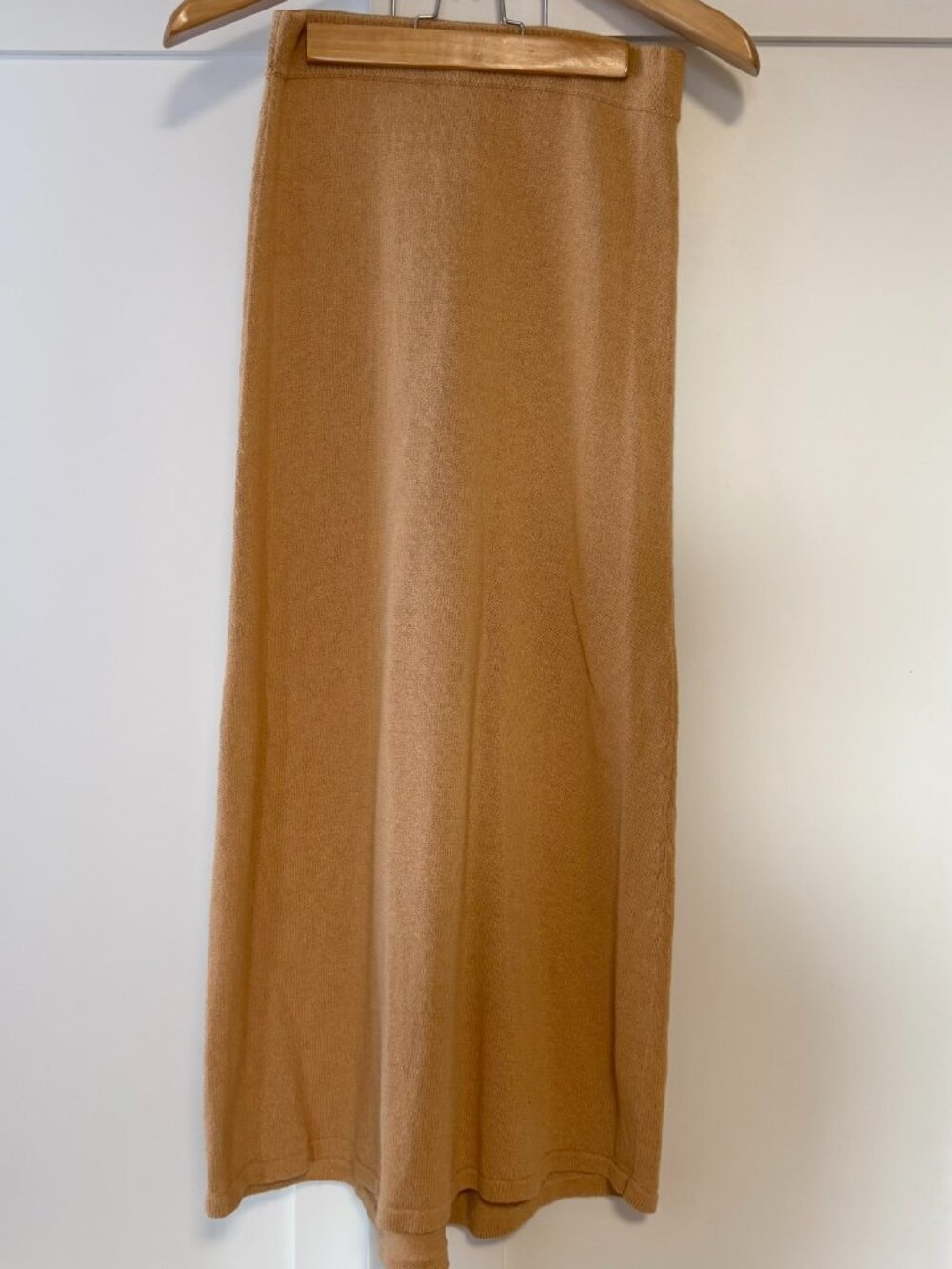 Zara Tan Knit Maxi Skirt